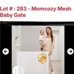  55” PET/BABY MESH GATE… PRESSURE MOUNT… NEW IN BOX