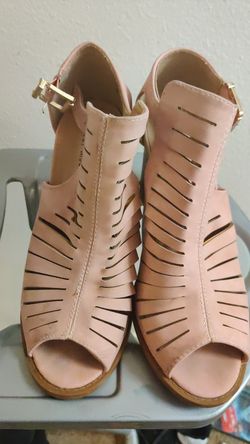 Light pink heels