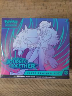 Pokemon Journey Together ETB Sealed ($150 FIRM)