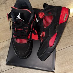 Jordan 4 Red Thunder 