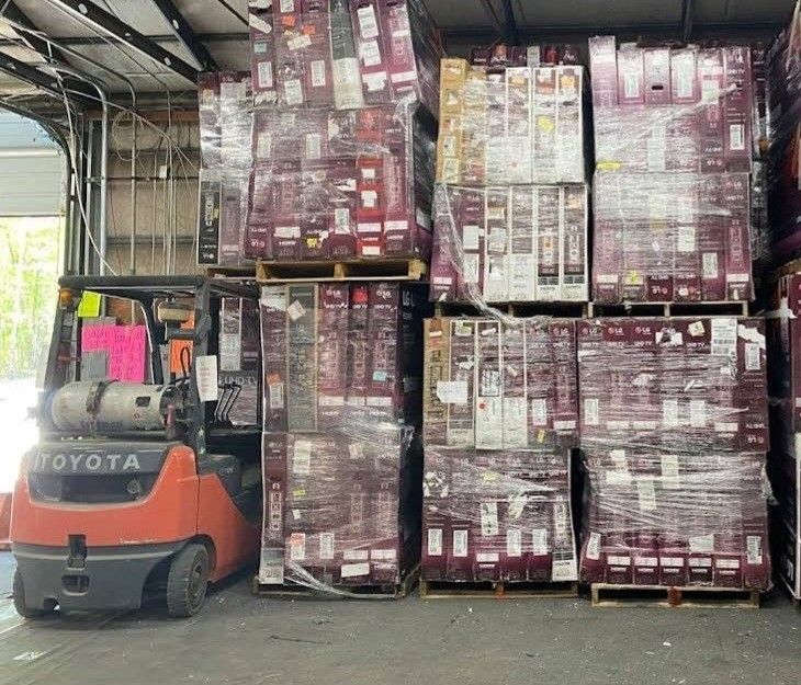 Pallet Of LG 70in Smart Tvs.
