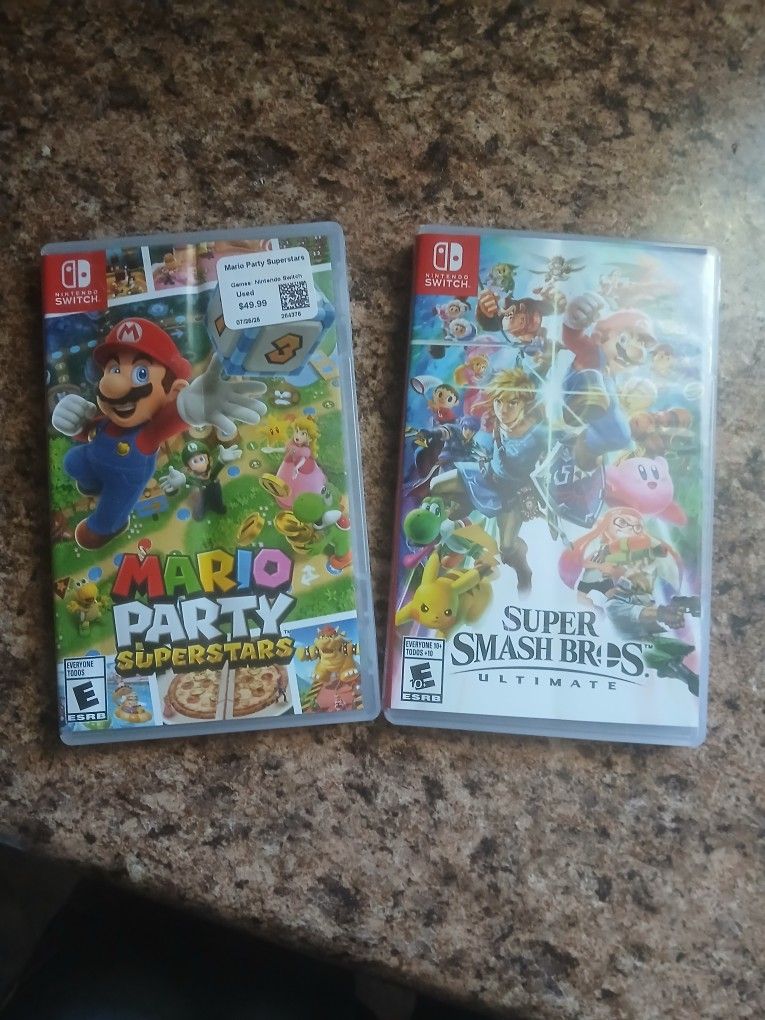 Mario Party/ Super Smash Bros