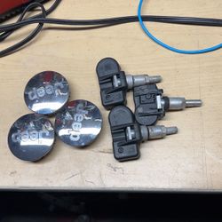 Jeep sensors and tire cup