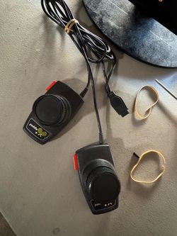 UNTESTED! Original ATARI 2600 Pong TENNIS Dual Paddle Controllers