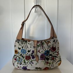 Authentic Gucci Flora Shoulder Bag