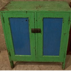 Antique School Cabinet - West Woodland Elementary (John B Allen School)