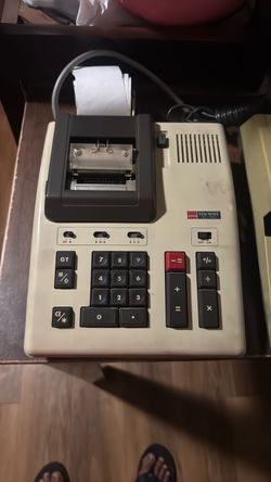 Vintage Printing Calculator