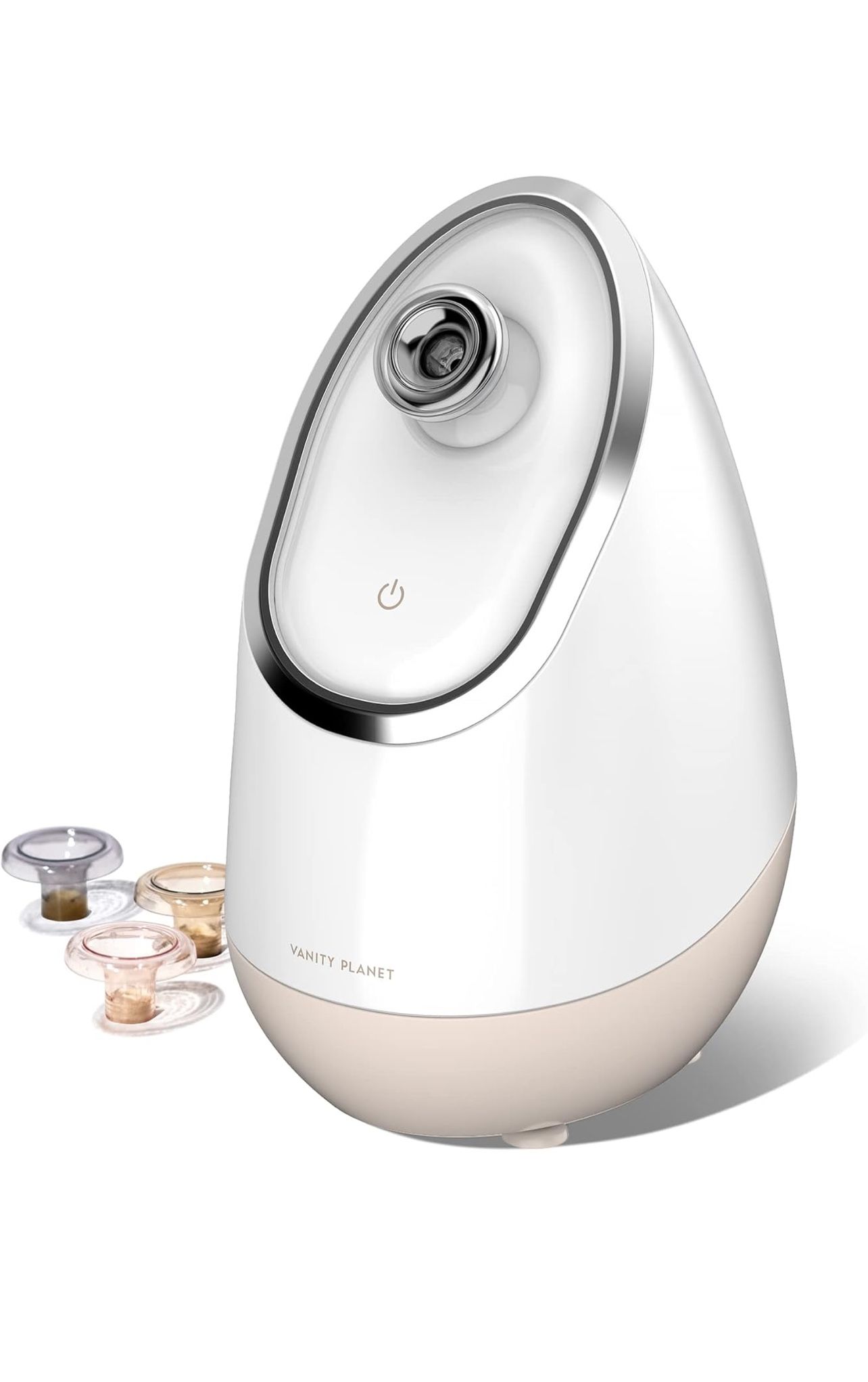 Vanity Planet Aira Ionic Facial Steamer Nozzle, 3 Essential Oil Baskets Open Box
