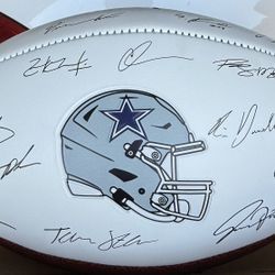 Dallas Cowboys Full Size Replica NFL Autograph Signature Football Limited Edition!