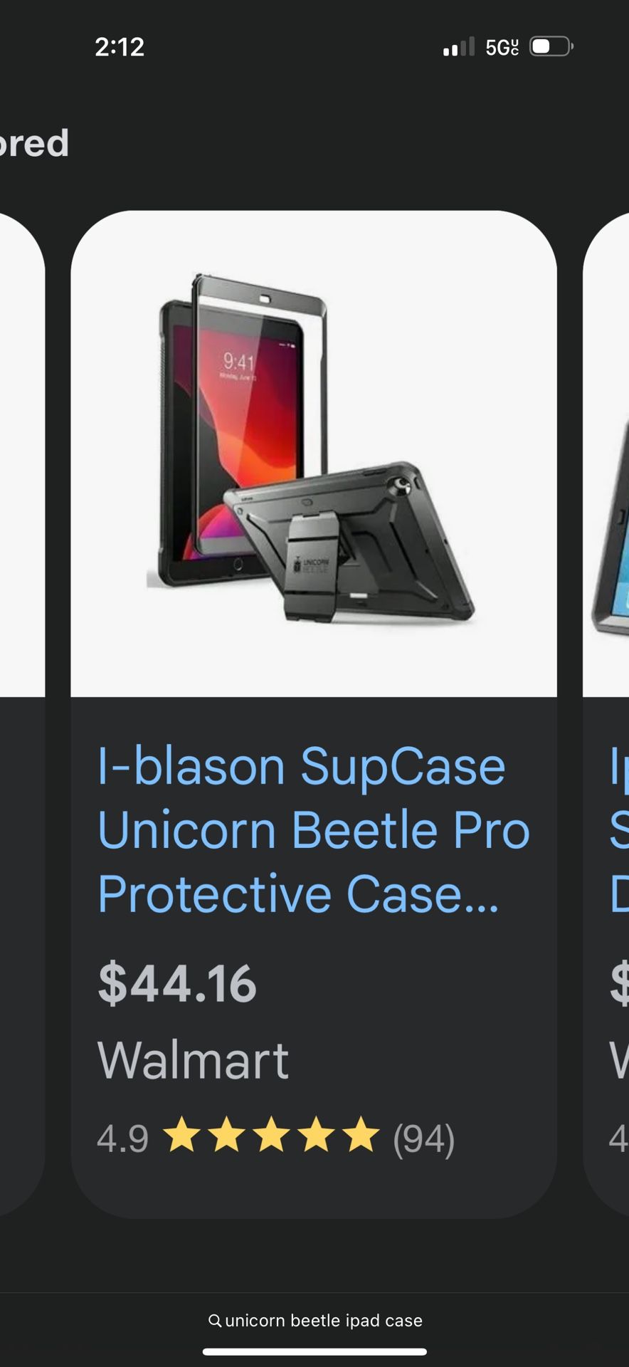 Unicorn Beetle Pro Protective Case For Tablet 10.2inch