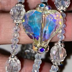 Handmade Wrap Bracelet And Earring Set