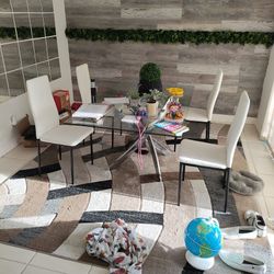 Dining Table With 4 Chairs