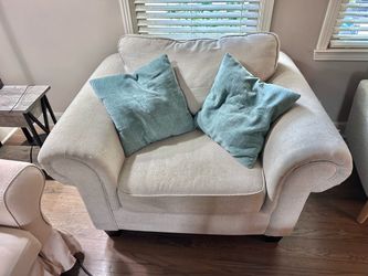 Beige large chair
