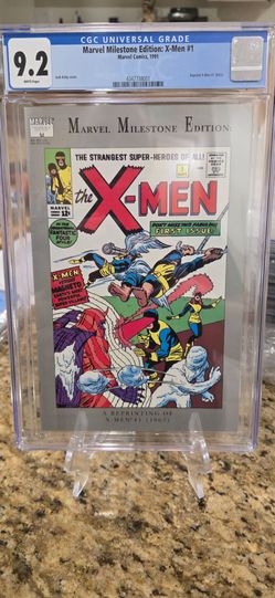 CGC 9.2 Marvel Milestone Edition X-Men #1 (1991)