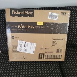 Brand NEW ..NEVER Opened Fisher Price Kick And Play Gym