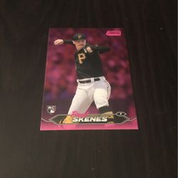 Paul Skenes Rookie Card 2024 Topps Stadium Club Pink Parallel