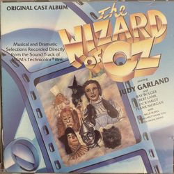 The WIZARD Of OZ Original Cast Album (CD-1989)