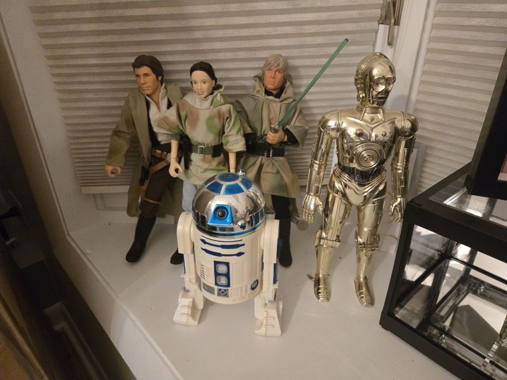 Vintage R2D2 And C3P0