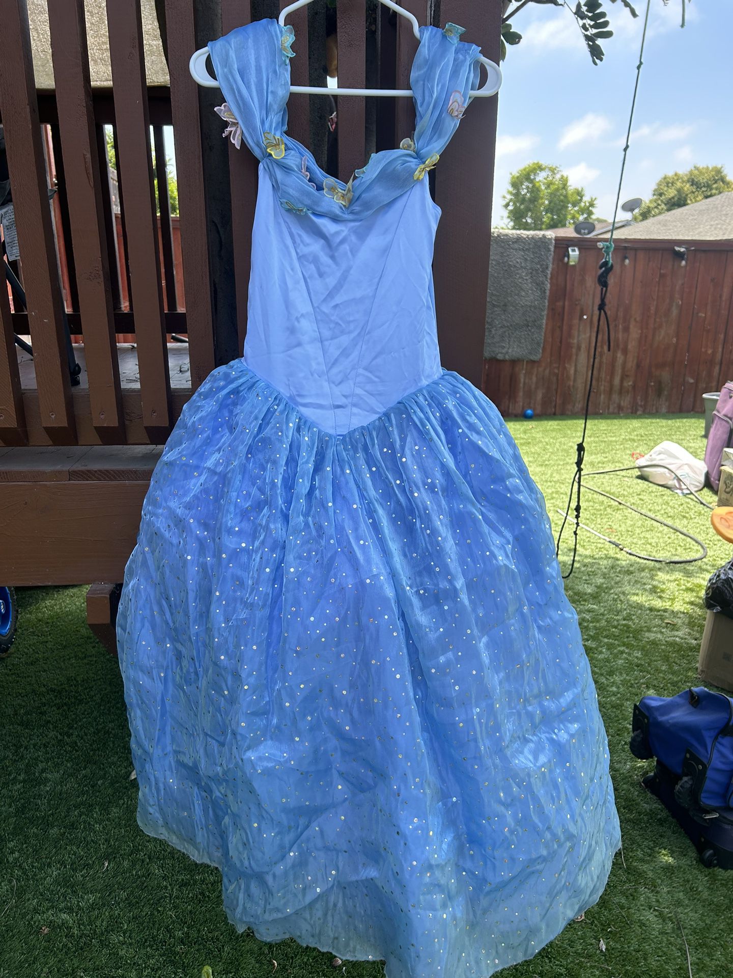 Disney Cinderella Dress Size Kids Medium
