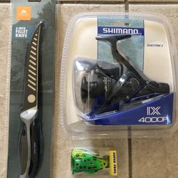 4 brand new fishing items