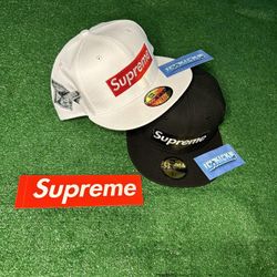 Supreme Money Box Logo Hat 