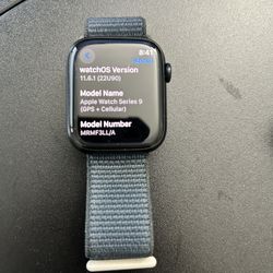 Apple Watch 9 - 45mm GPS+cellular