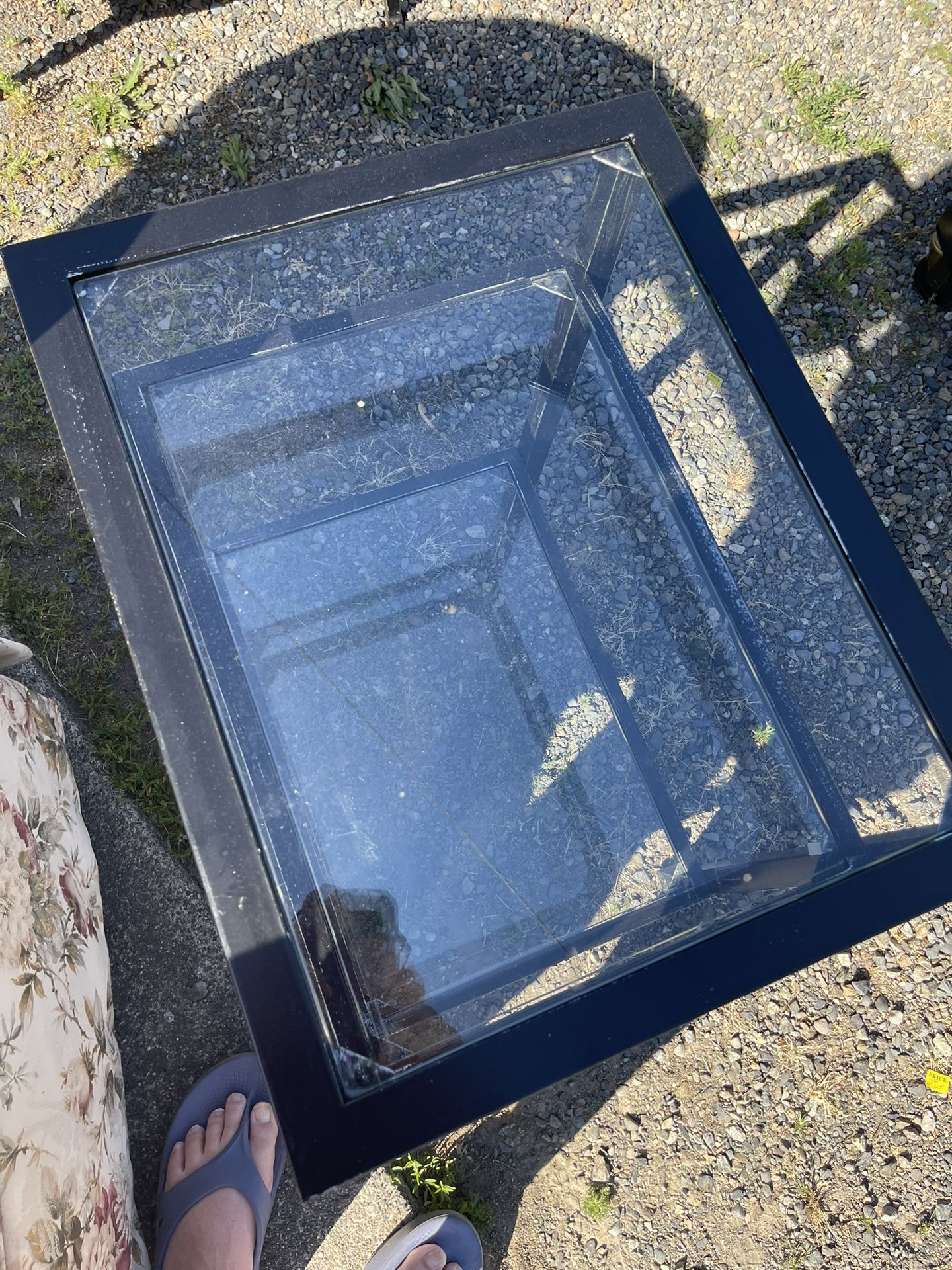 Glass table