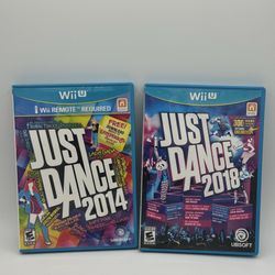 Wii U Just Dance 2014 and 2018 TESTED COMPLETE