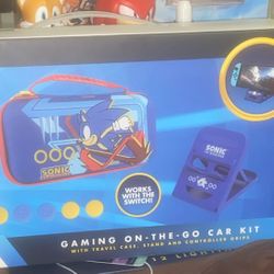 Nintendo Switch Case Sonic The Hedgehog Brand New 
