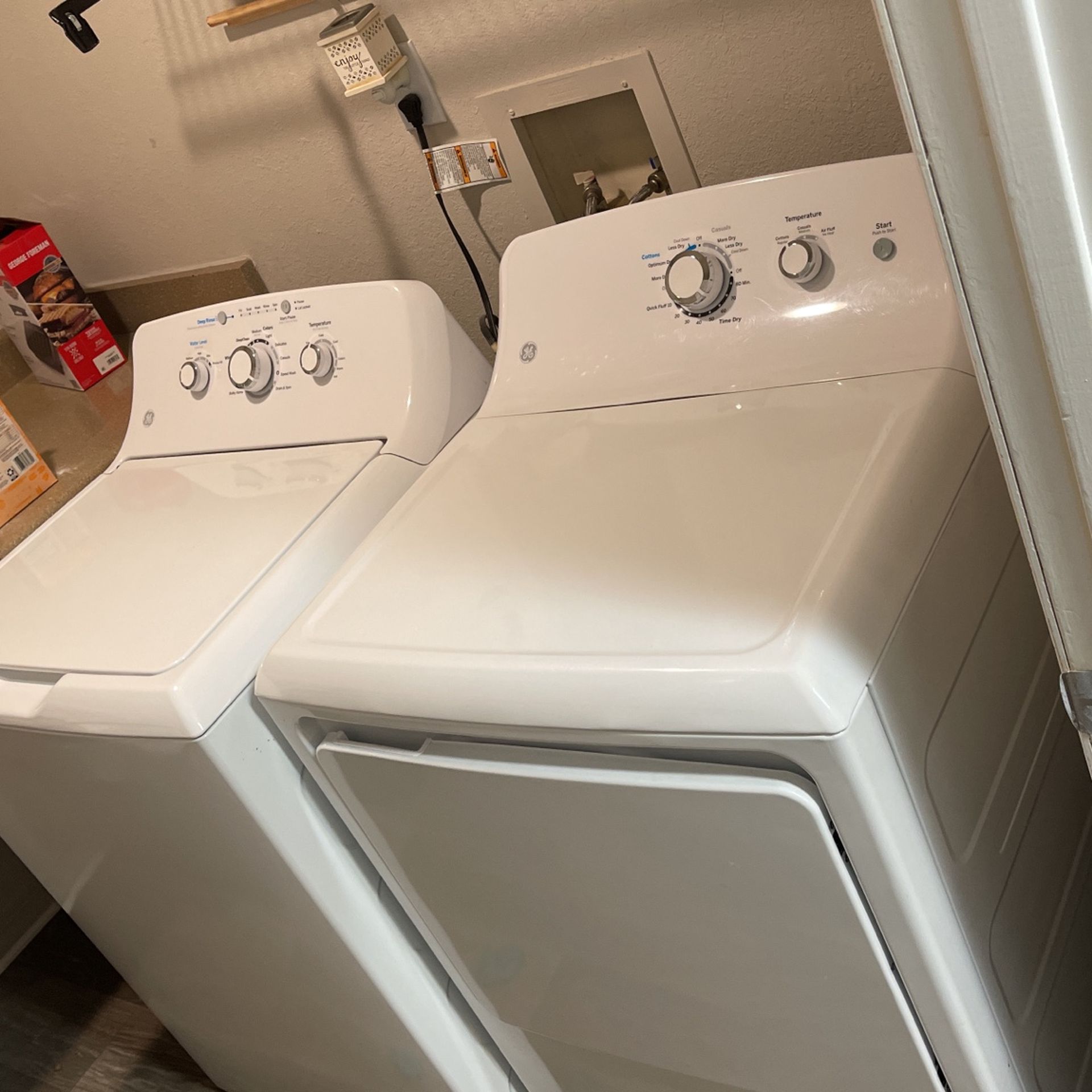 Washer And Dryer