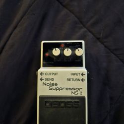 Boss NS-2 Noise Suppressor Guitar Pedal