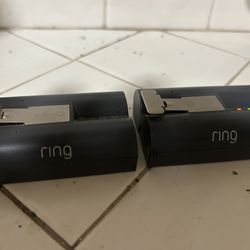 2 Ring quick Release Batteries $40