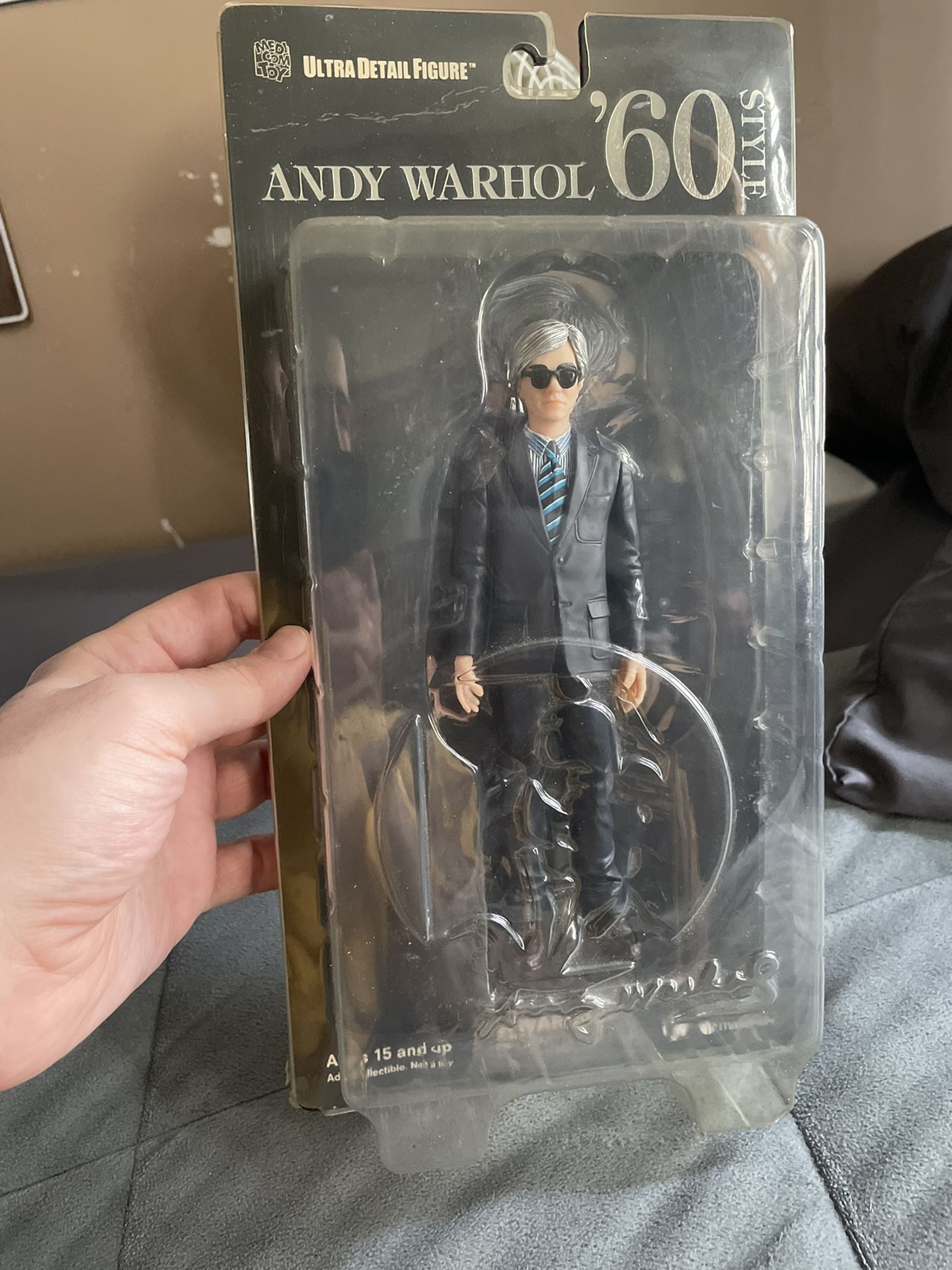 Medicom Andy Warhol 60’s Style Action Figure