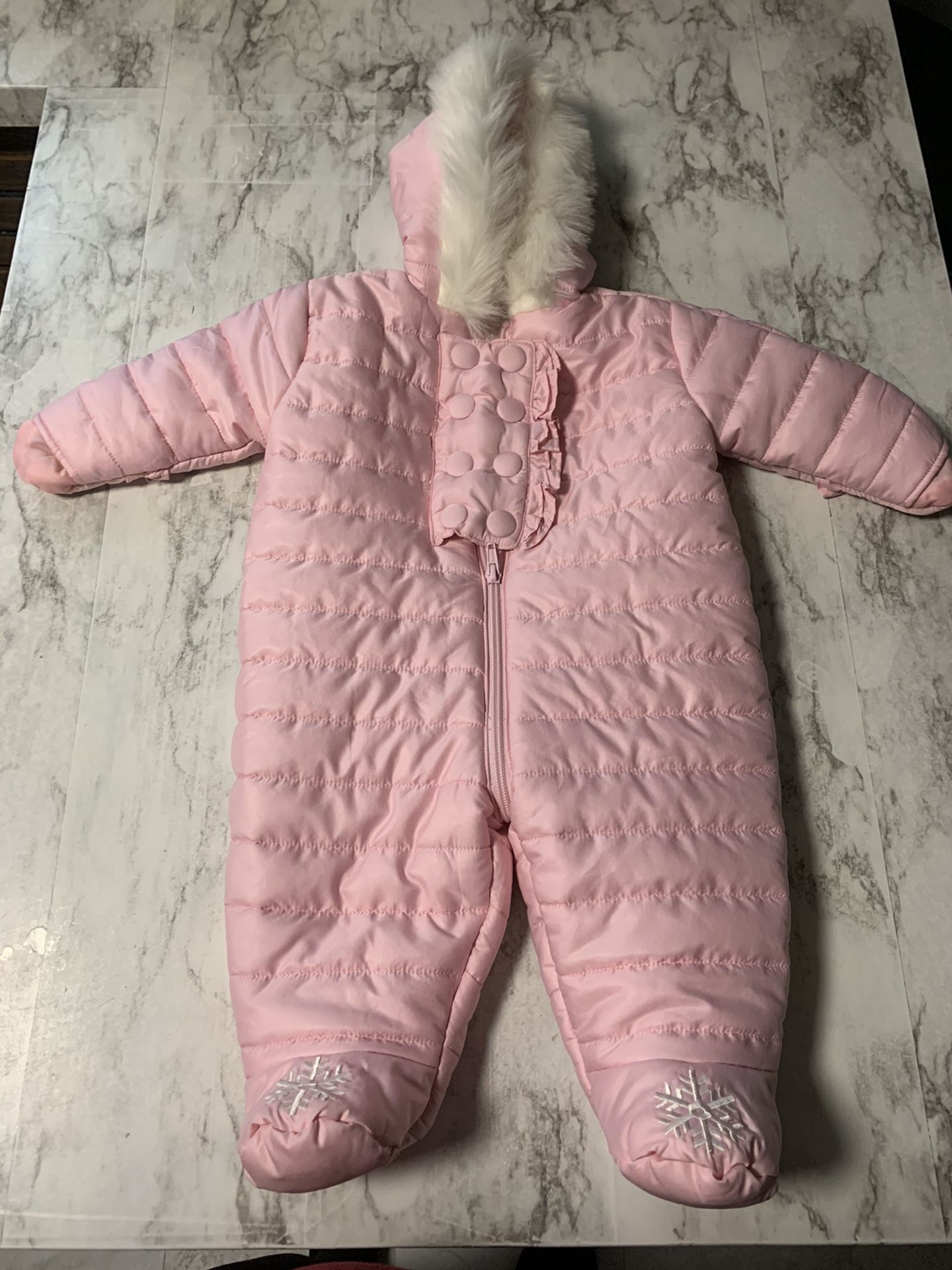 6 months old girl snowsuit