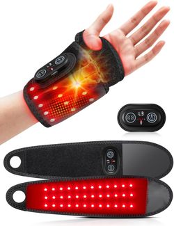 BRAND NEW! 3-in-1 Red Light Therapy Wrist Massager with Heat