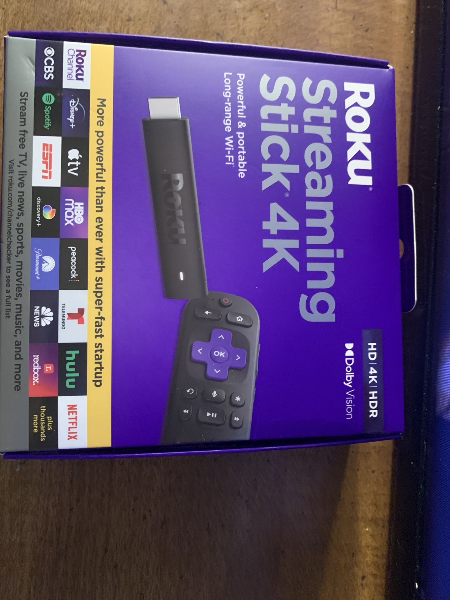 roku streaming stick 4k