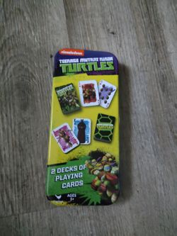 Ninja Turtles Playing Cards For Sale
