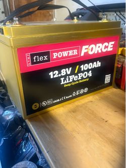 Lithium deep cycle batteries