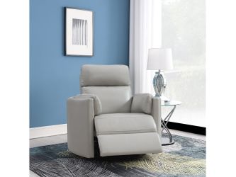 Sagen Gray Glider Recliner