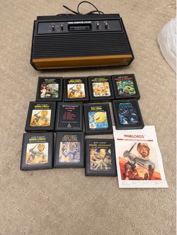 Atari con 11 juegos excelentes condiciones