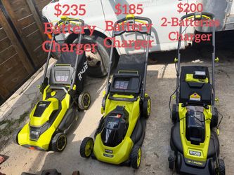 Lawnmowers Good as New Look at Pictures for Prices by W 63rd St & S California Ave Pick up Only