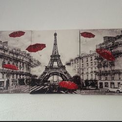 Bedroom Bathroom Kitchen Home Decor 12x12 Inch 3 Panels