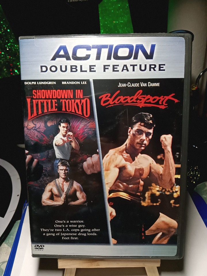 Action Double Feature- Showdown In Little Tokyo/ Bloodsport Movie DvD 2006