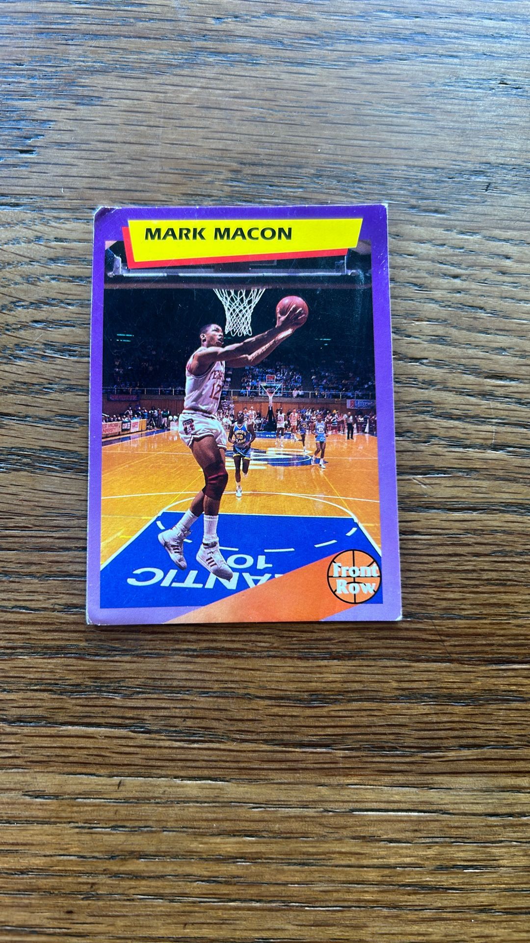Marc Macón 1992 front row collaboration while playing at temple