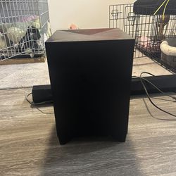 Sound Bar And Subwoofer Combo