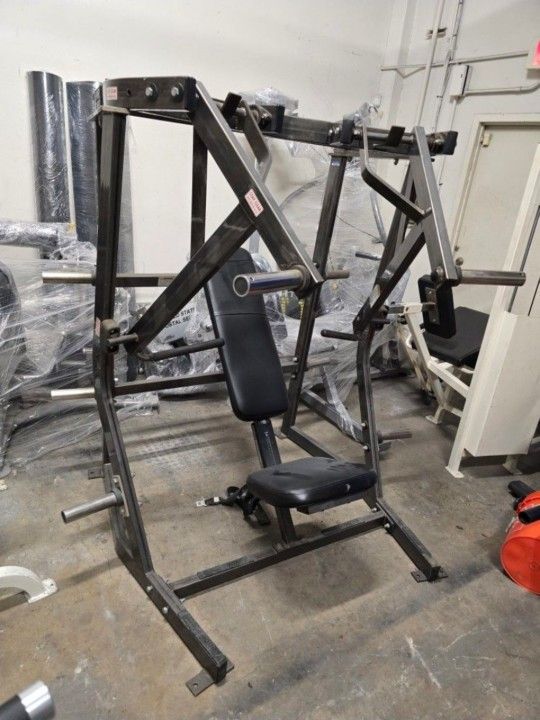 Hammer strength decline plate loaded workout gym equipment exercise fitness