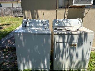 washer and dryer