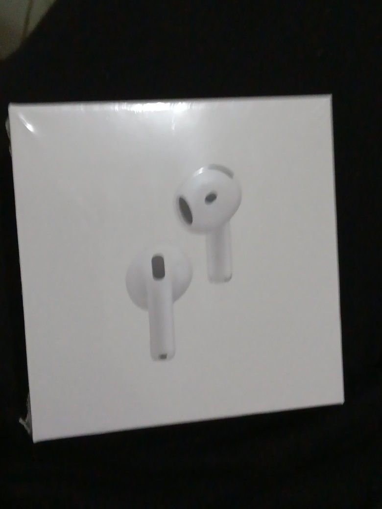 AirPods 4 4th Generation Earbuds Still In Plastic