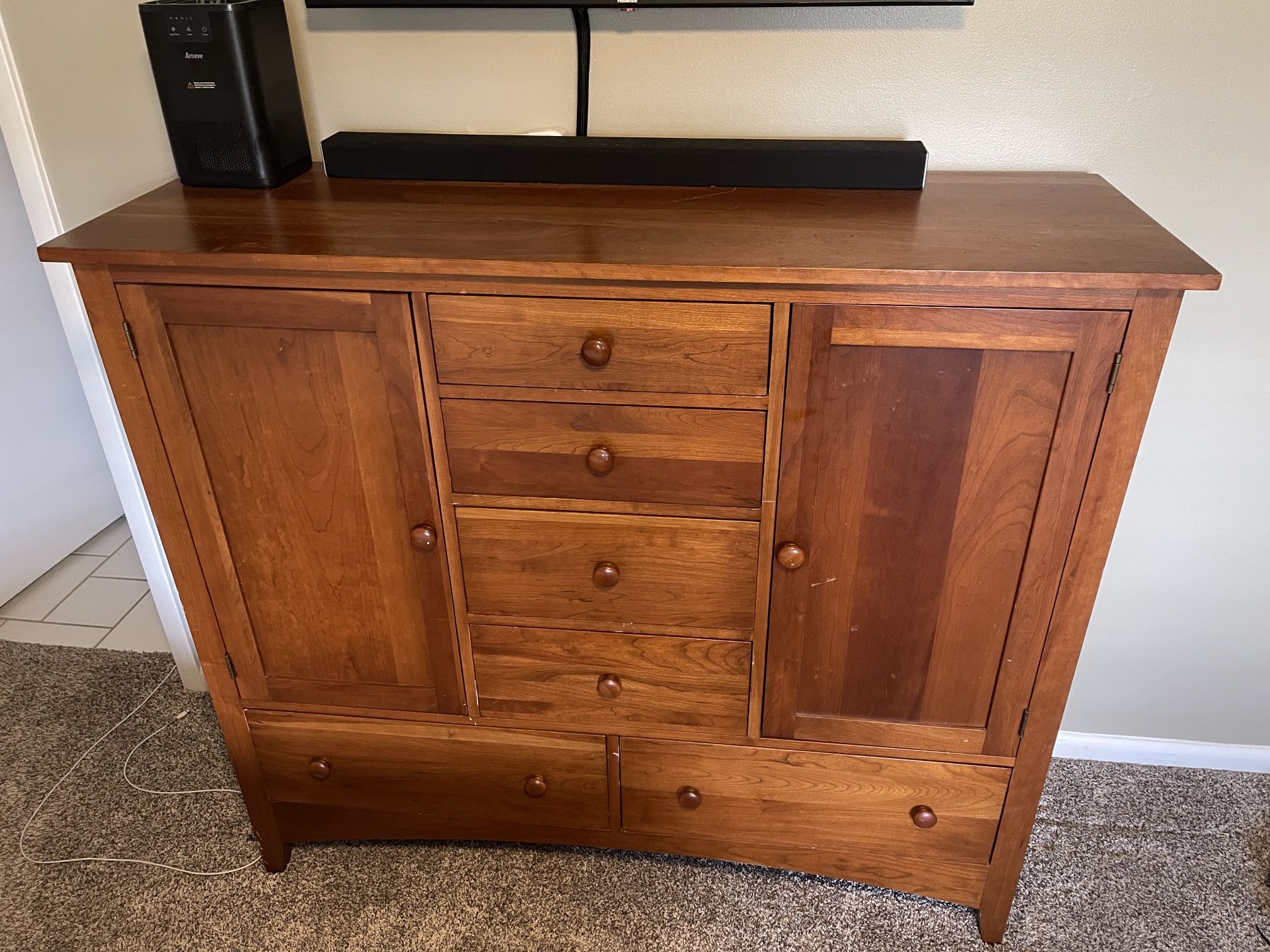 Ethan Allen Solid Wood Dresser