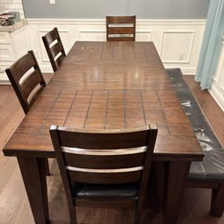 Farmhouse Dining Table And Chairs